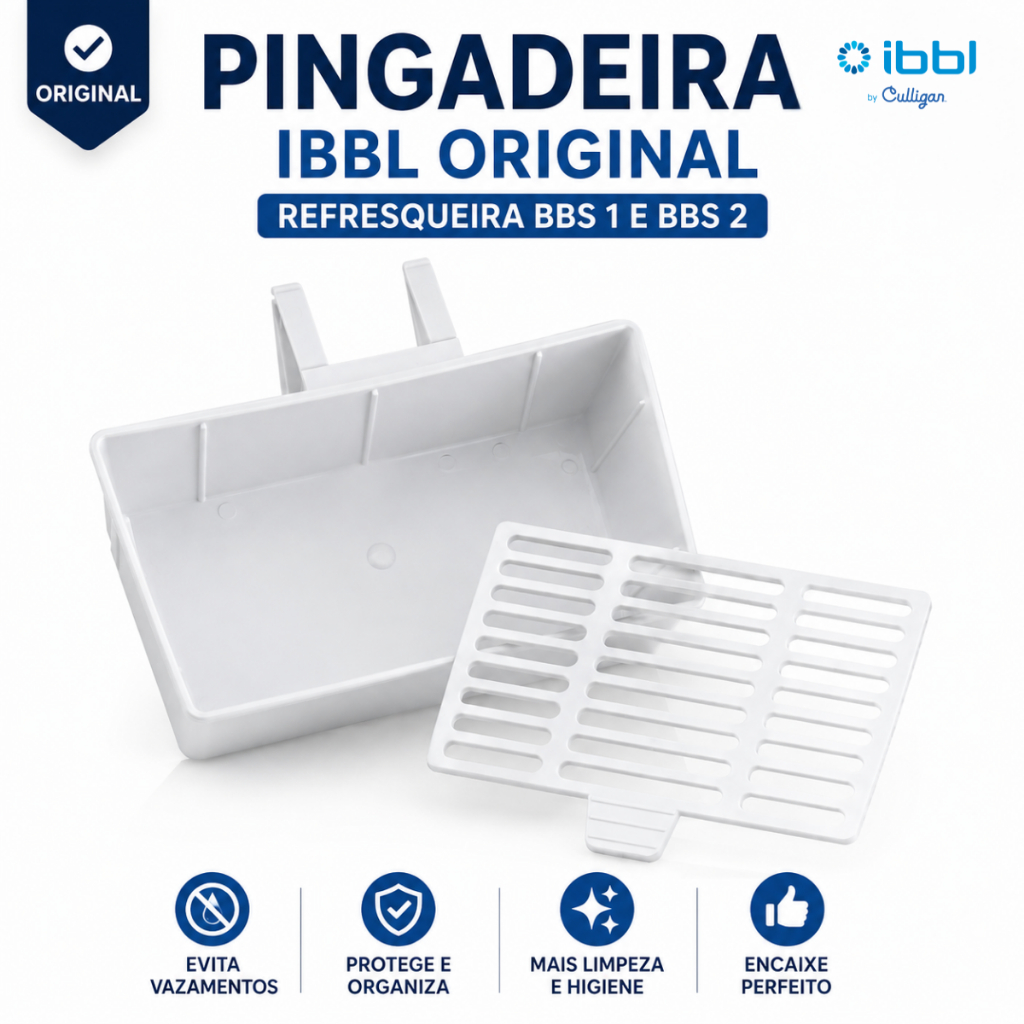 Pingadeira e Grade Refresqueira IBBL BBS 1 BBS 2 Original Tampa Suqueira