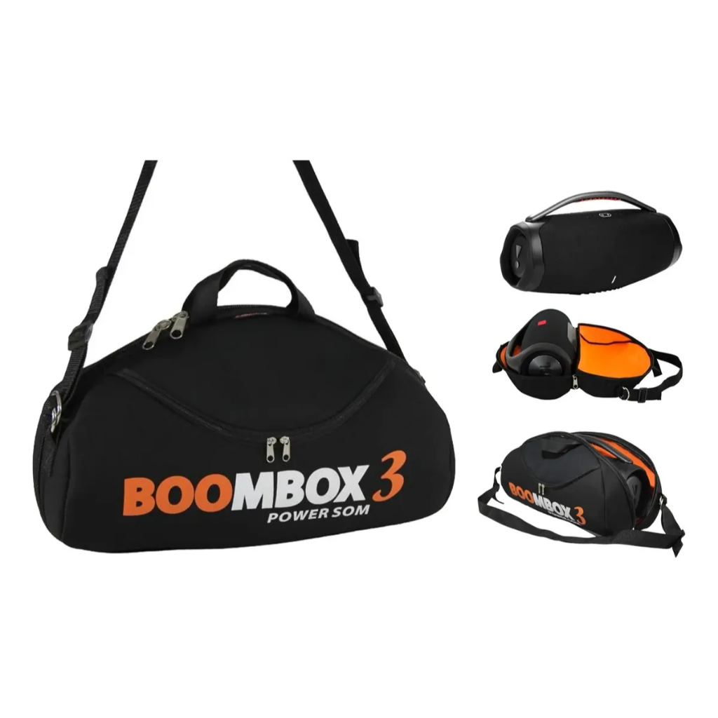 Capa Case Para Caixa de Som Boombox 3 / 2 / 1 Envio Já Premium