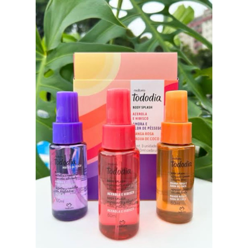 Tododia Mini Body Splash Desodorante Colônia 60 ml