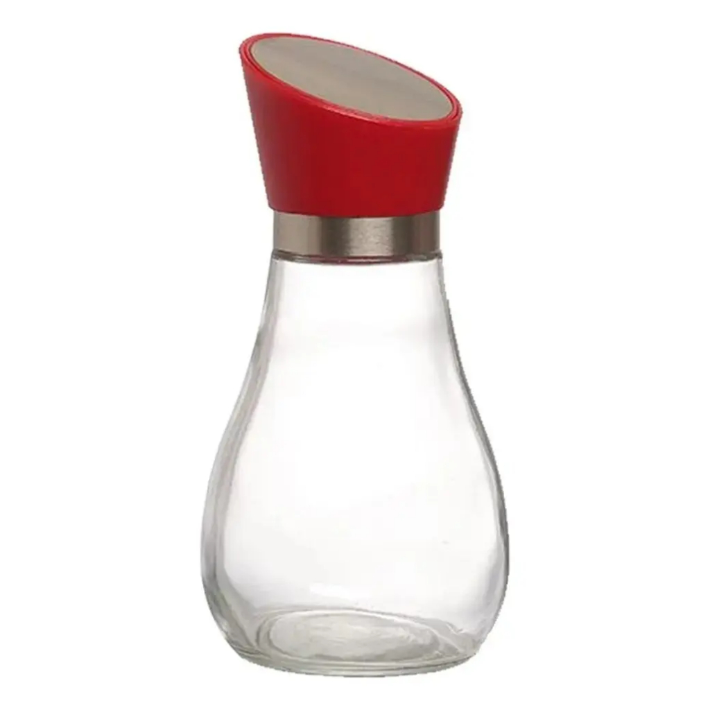 Saleiro Pimenteiro De Vidro Com Tampa Granno 130ml Hauskraft