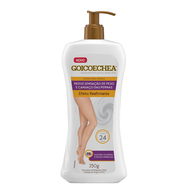 Creme para Pernas Goicoechea Colágeno e Frutas Vermelhas 350g - Efeito Reafirman