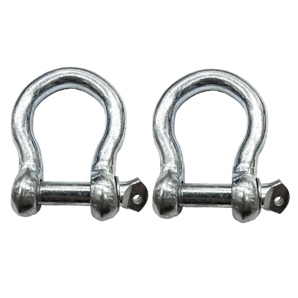 Manilha Balão Aço Zincado 16mm - 5/8" - kit com 2