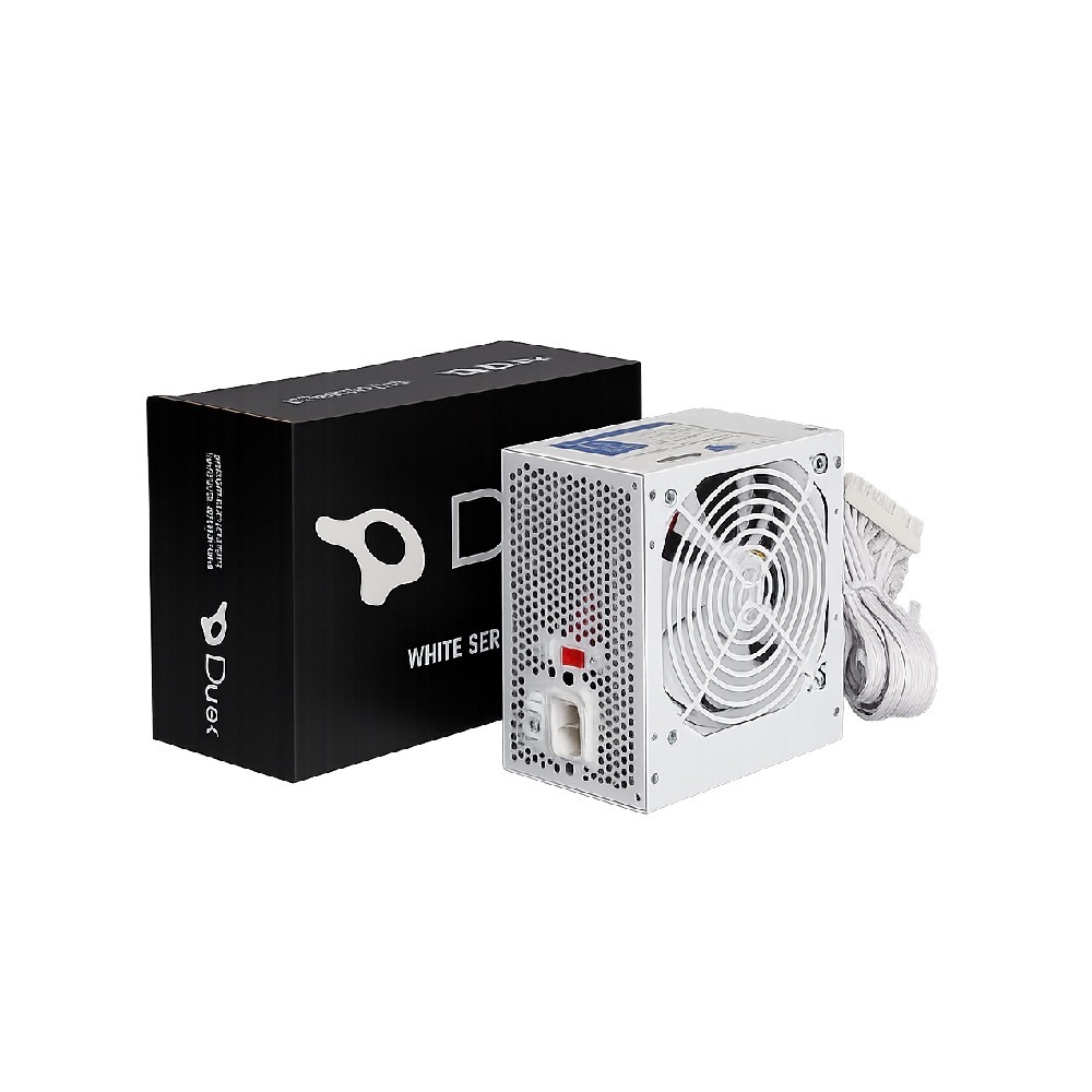 Fonte de Alimentação Duex DX-500FSE+ 80 Plus Bronze PFC Ativo C/ Cabo DX500FSE+ White