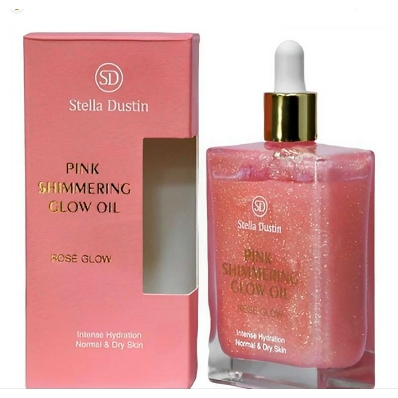 Rosé Glow Shimmering Glow Oil Stella Dustin - 100ml