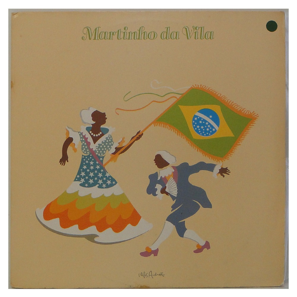 LP MARTINHO DA VILA VAI MEU SAMBA VAI 1991 ( CAPA GENÉRIA BRANCA NOVA )