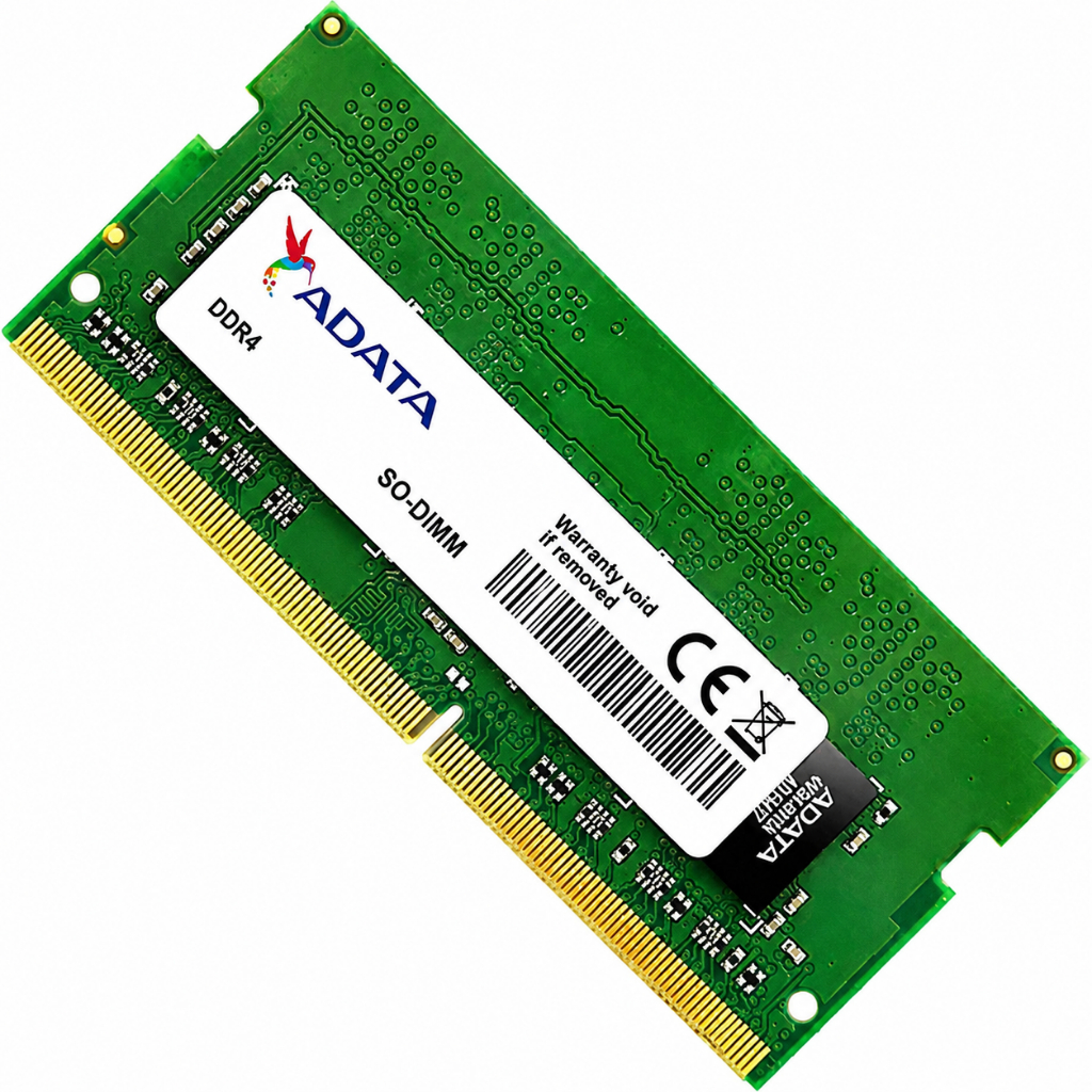 Memória RAM 8GB Ddr4 3200MHZ ADATA para Notebook/Laptop SODIMM 1.2v (1X8)