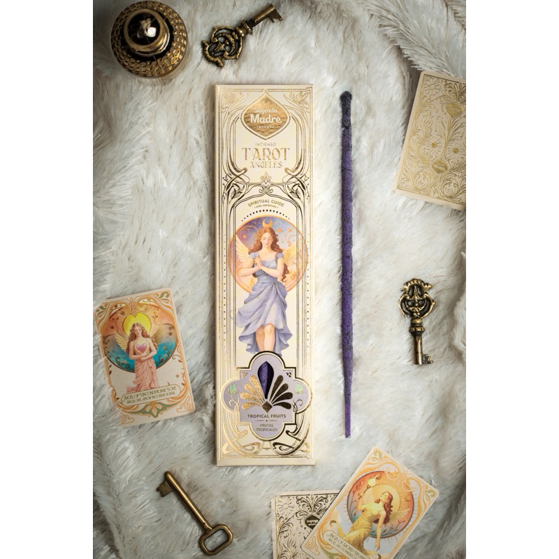 Incenso Sagrada Madre Tarot dos Anjos - Guia Espiritual - Frutas Tropicais