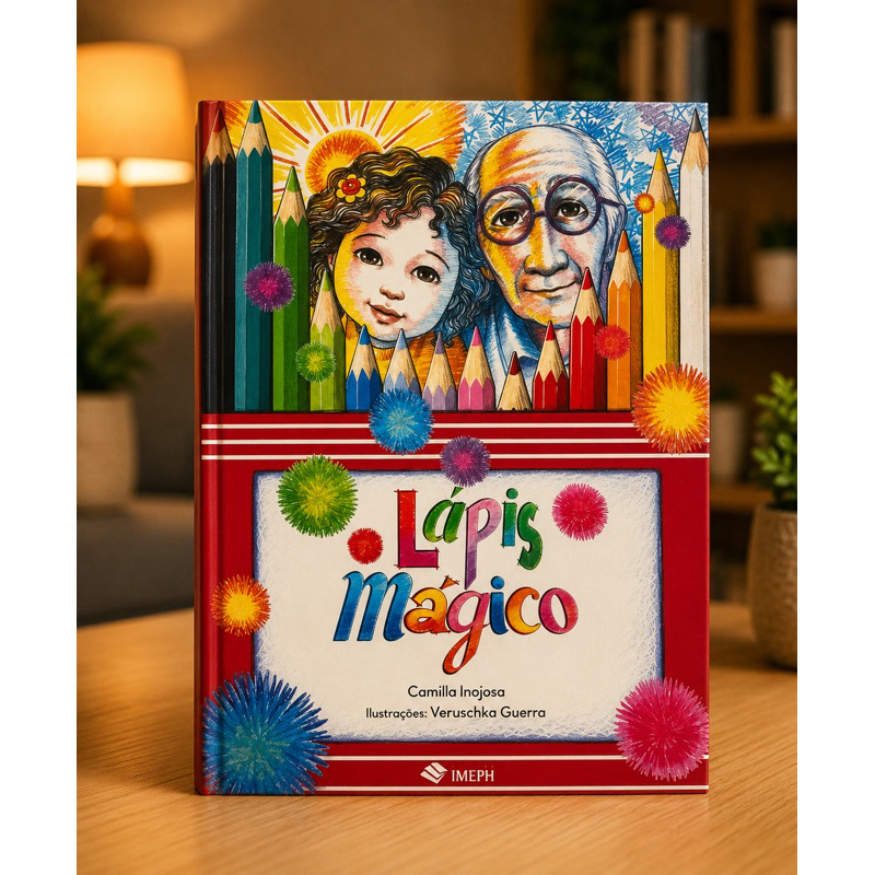 Livro Lápis Mágico - Camilla Inojosa - Infantil Paradidático Ilustrado