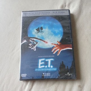 dvd filme et o extraterrestre 👽 Steven Spielberg edição de colecionador dvd duplo remasterizado cenas inéditas lacrado