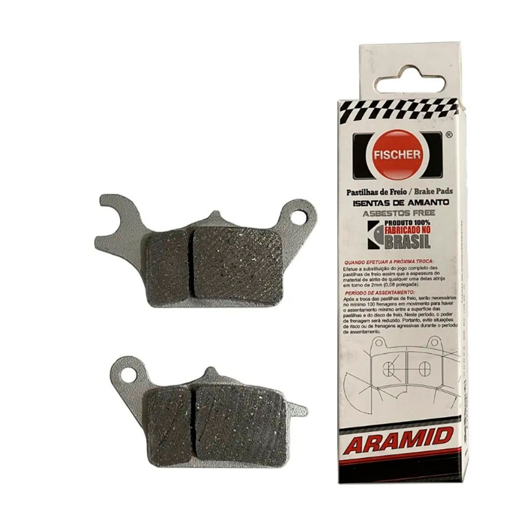 Pastilha Freio Dianteira Honda Elite 125 2025 2026 2027 2028 / Biz 125 EX - ES 2025 2026 2027...