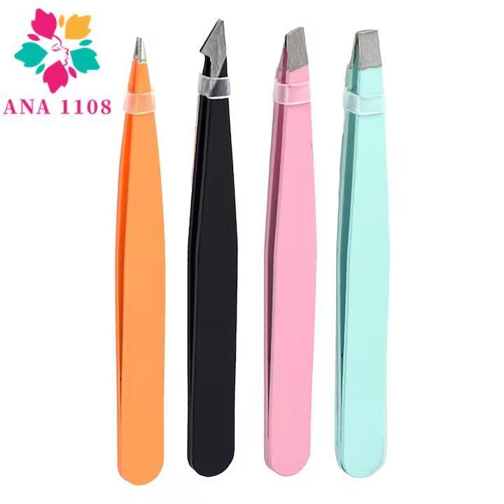 ANA1108 Pinça Feminina De Alta Elasticidade À Prova De Ferrugem Com Estojo De Viagem-GUI ANA