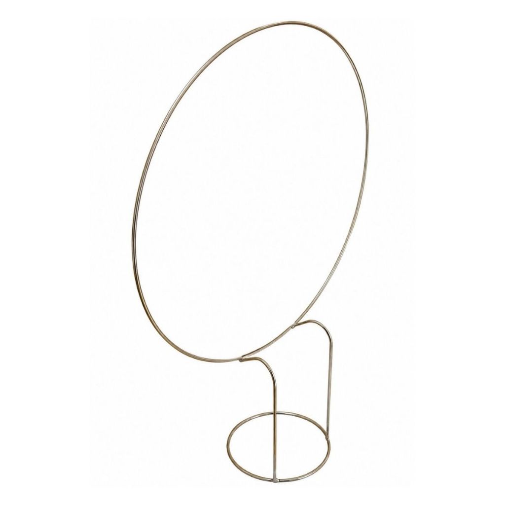 Arco De Mesa Pé Redondo Dourado Festa Bexiga Mini 50cm Dourado