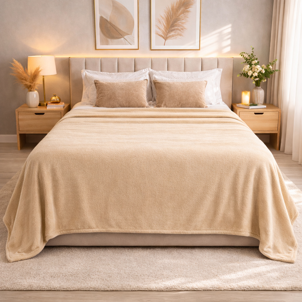 Cobertor Casal Manta Antialérgica Plush Tecido Macio Pelúcia Quarto Cama Box Posta Decoração Inverno