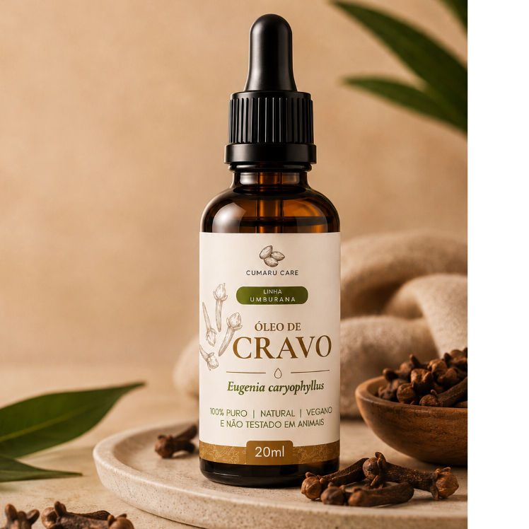 Oleo De Cravo 100% PURO 20ML