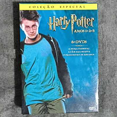 DVD Box Harry Potter - Anos 1-2-3 - Com 3 Filmes + Extras