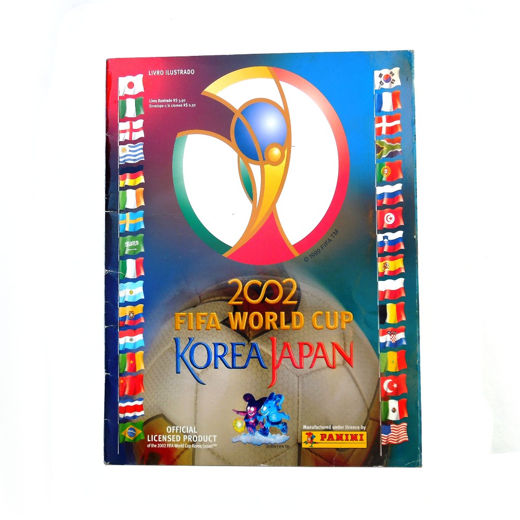Album de figurinhas - Copa do Mundo Coreia/Japão  2002 (fifa world cup Korea Japan)