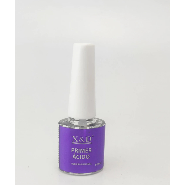 Preparador X&D Primer Ácido Anti Fungos + Não Acido Unhas De Gel Acrigel E Porcelana