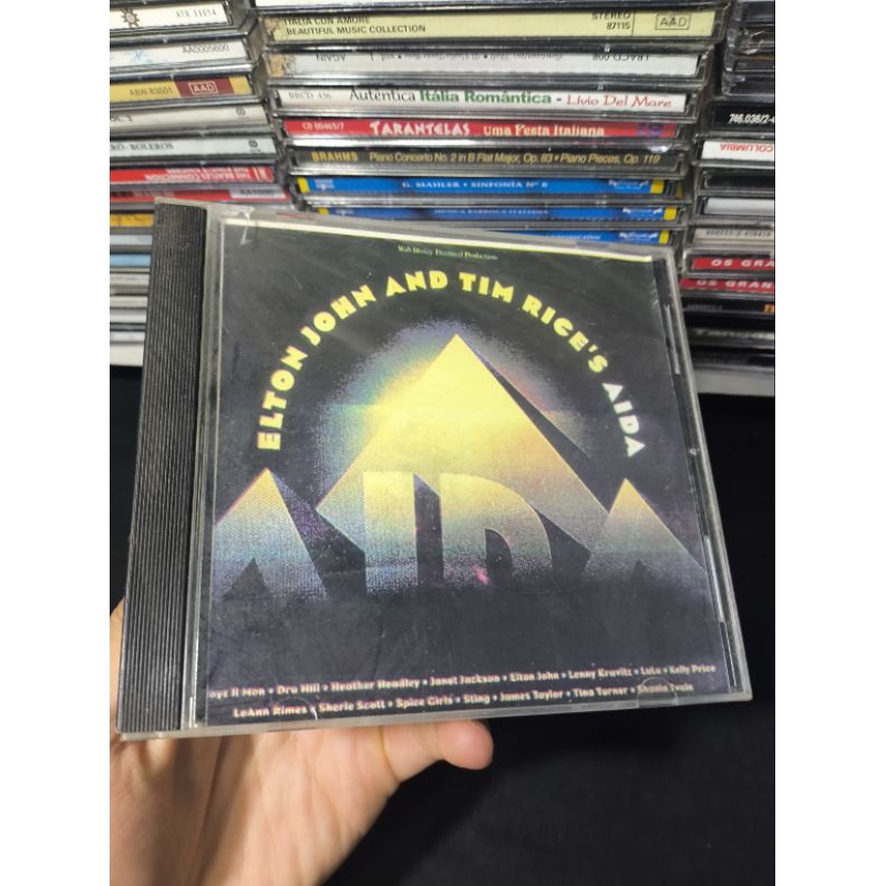 CD ELTON JOHN AND TIM RICE'S AIDA - CD Usado conservado - REF:CD 3032