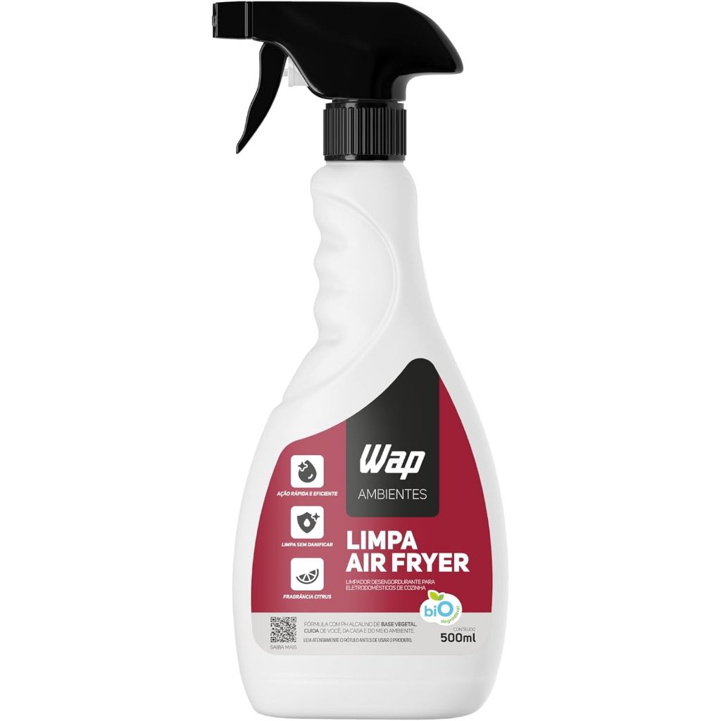 WAP Limpa Air Fryer 500ml Desengordurante Removedor de Gordura com Gatilho