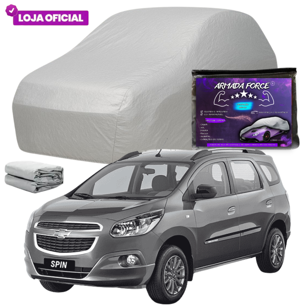 Capa Cobrir Spin ARMADA FORCE Impermeável 100% Sem Forro Protege Sol Chuva Poeira Proteção Anti-UV