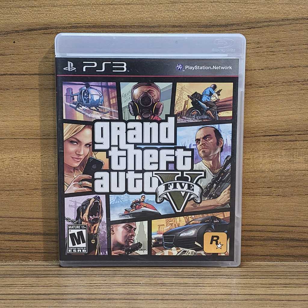 Grand Theft Auto V - GTA 5 | Legendado em Português | PS3 Mídia Física US