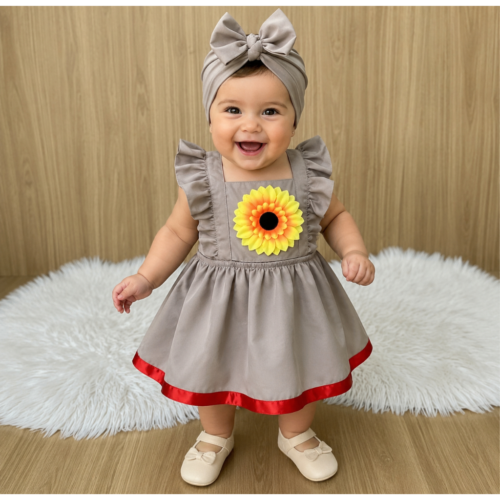 SALOPETE VESTIDO CANGACEIRA FESTA JUNINA SÃO JOÃO  INFANTIL MENINA