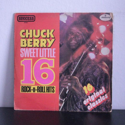 LP Chuck Berry – Sweet Little Sixteen: Rock 'N' Roll Hits (1980) | Coletânea Clássica Mercury Records