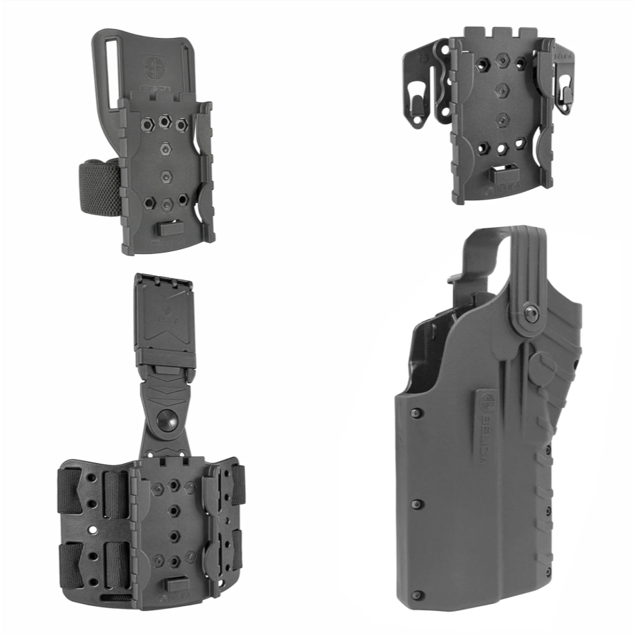 Kit G5F Speed Mid-Ride Bélica - SEM Protetor de Red Dot  CZ P10-F Taurus G3 Toro G19 Glock G22 Gen 4