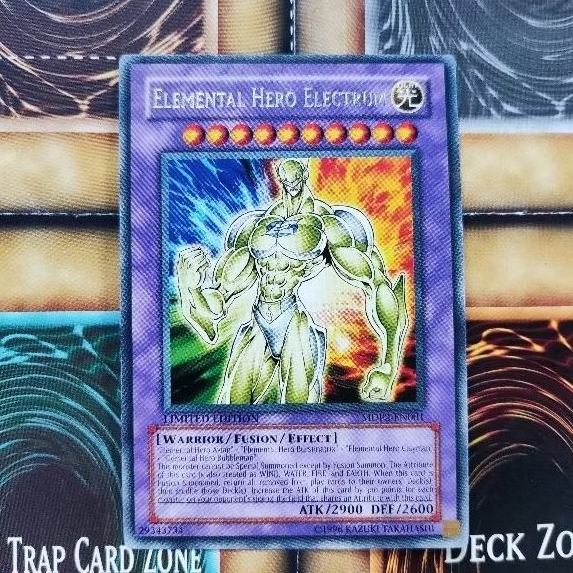 2006 Yugioh - Electrum, o HERÓI do Elemento (Rara) MDP2-EN001