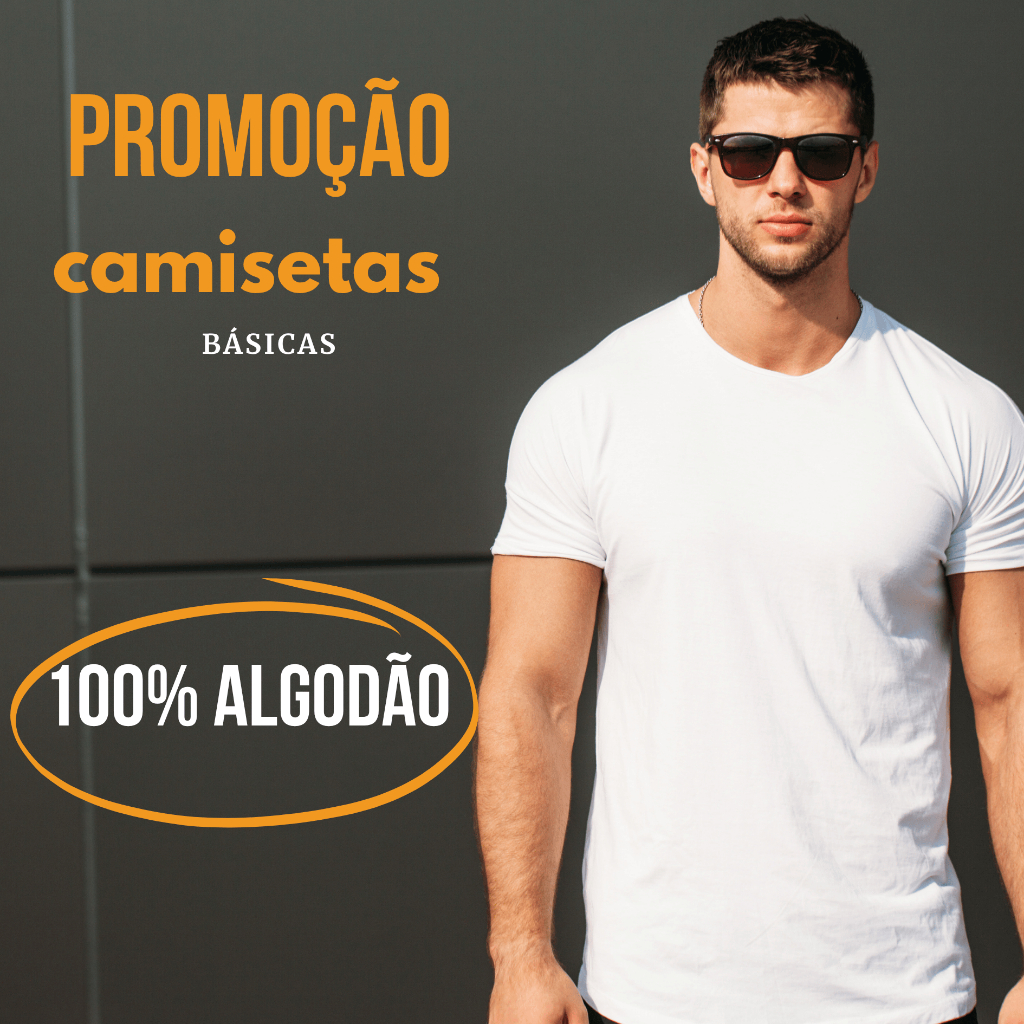 Camiseta Masculina  Básica 100% Algodão  Lisa Camisetas Unissex Varias Cores Camisa Camisas