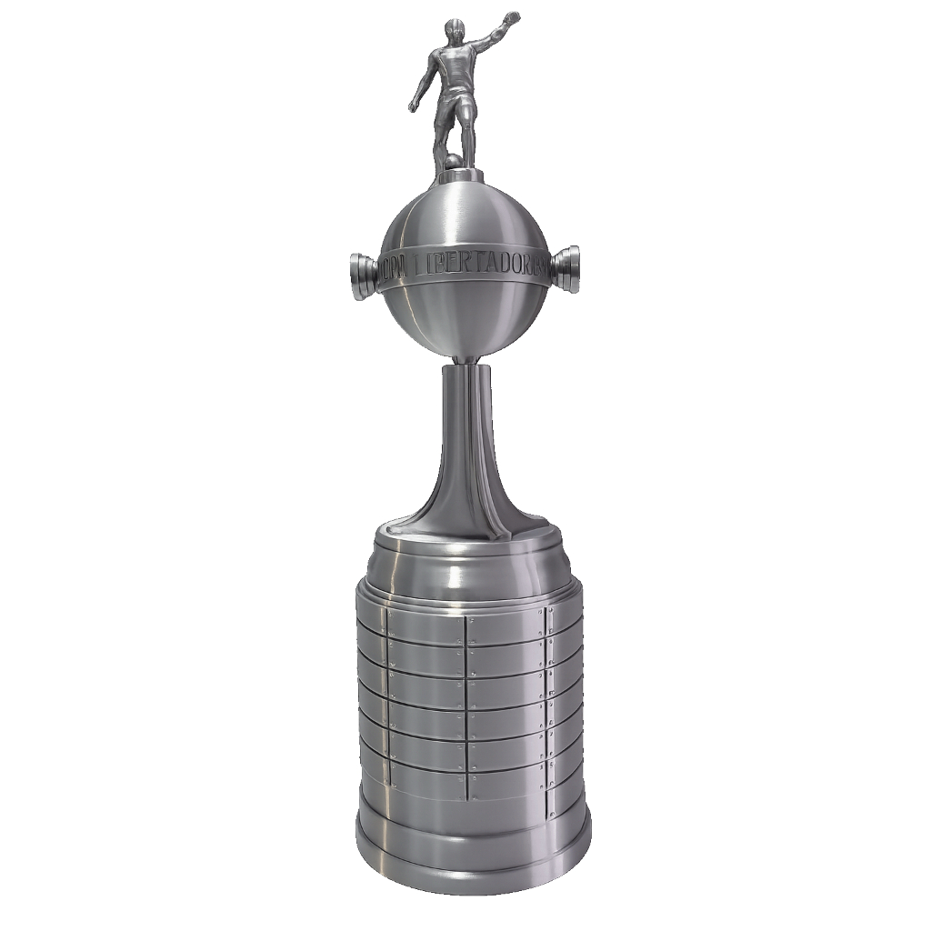 🏆 Taça Libertadores 3D GIGANTE 38cm Réplica Premium