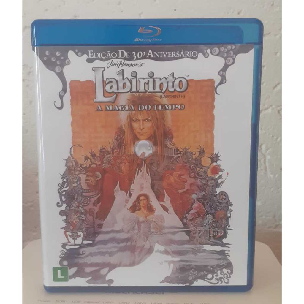 Bluray Labirinto A Magia Do Tempo - Edição de 30º Aniversário (David Bowie)