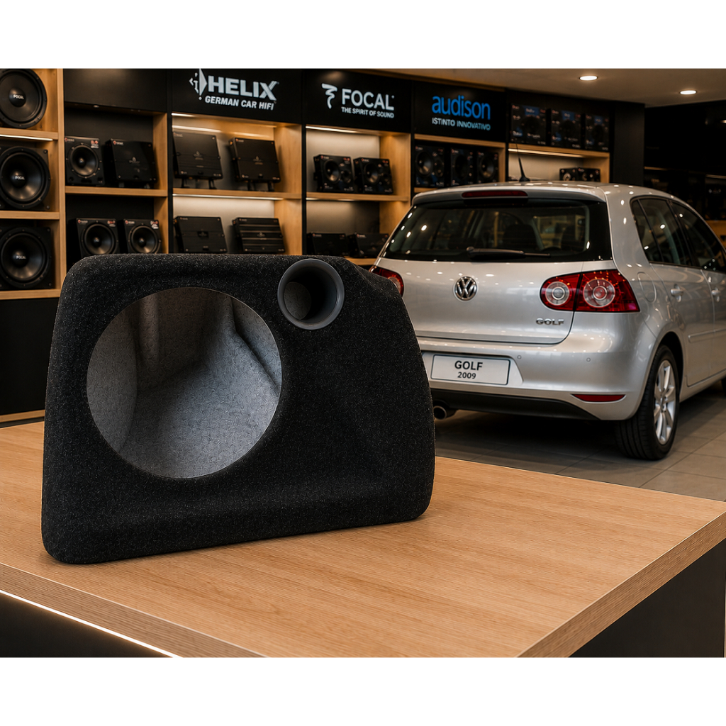 Caixa de Fibra Lateral p/ Golf 99 a 2014