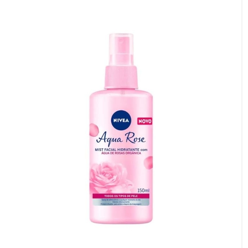 Hidratante Facial Nívea Mist Aqua Rose Spray 150ml