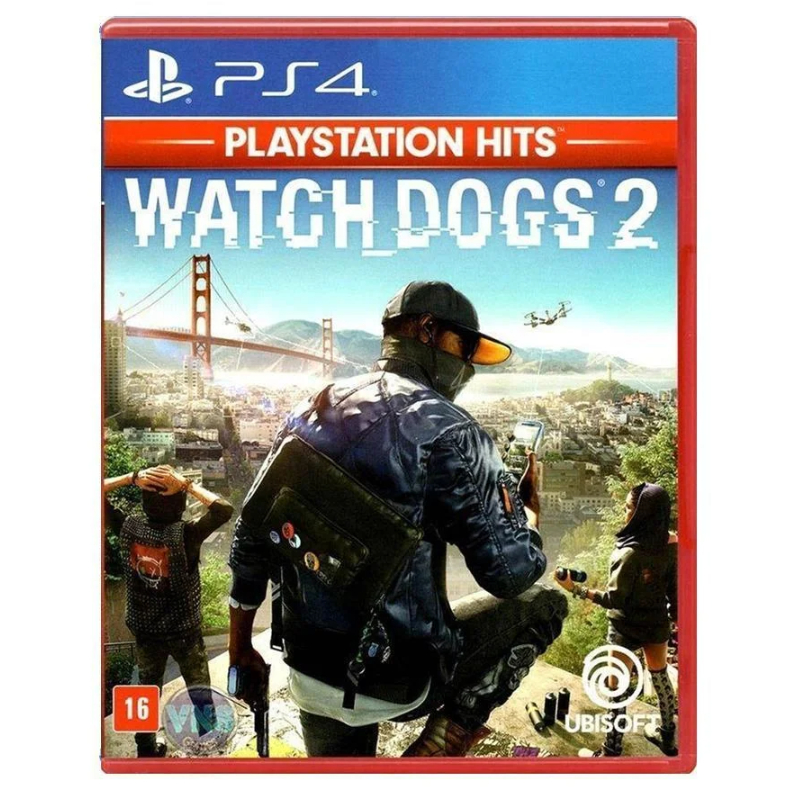 Watch Dogs 2 - PS4 – Original Mídia Física (Lacrado) – Envio Imediato