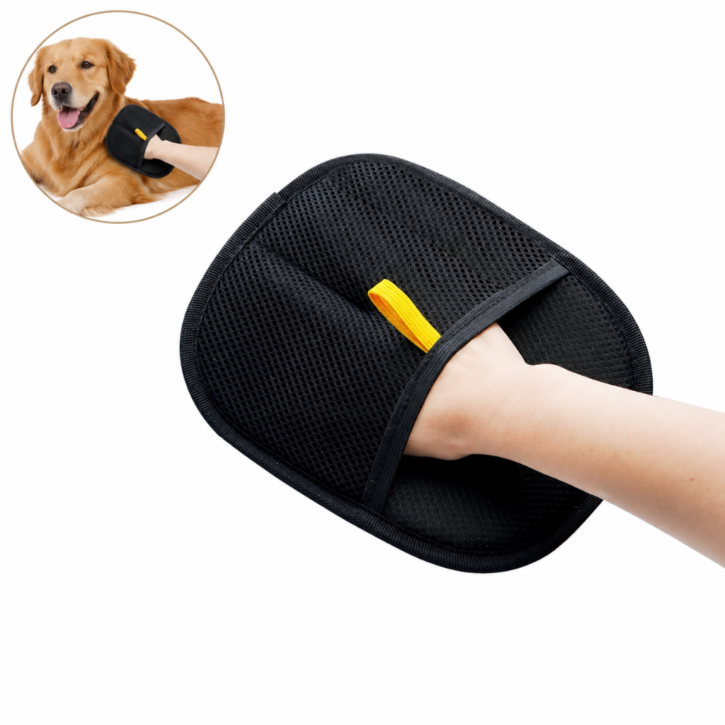 2 Peças Luvas Removedor de Pelos Pet, Escova Estática Bidirecional Sofá Cama
