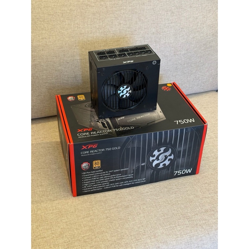 Fonte XPG 750W Core Reactor Full Modular 80 Plus Gold