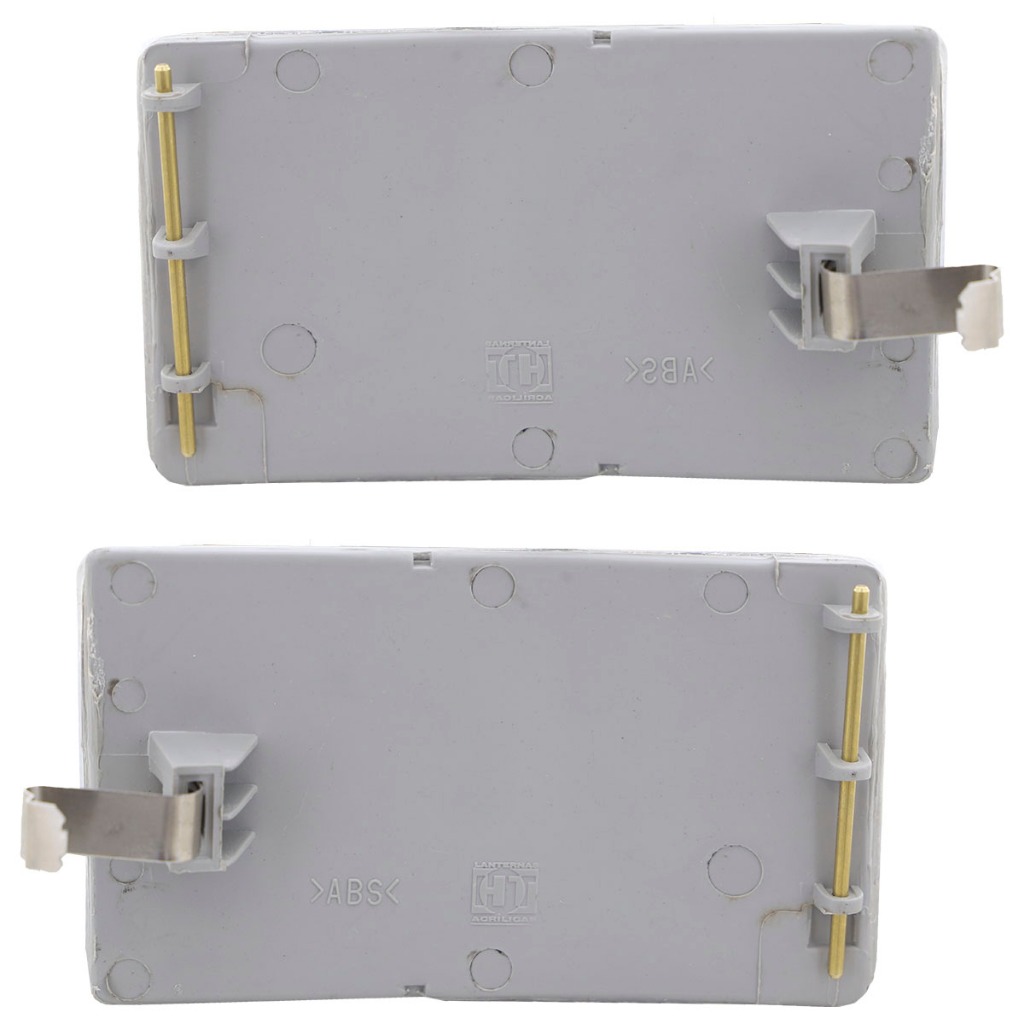 Aplique Pisca Seta Golf GTI 1994 1995 1996 1997 1998 Cristal Lente Estriada Acrilico
