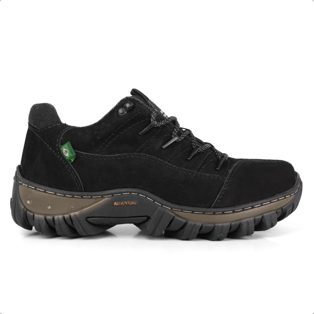 Tênis Bota Coturno Adventure Trekking Trilha Caminhada Bell Boots 4600 Cano Curto Baixo M…