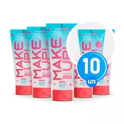 Kit 10 Primer Make Up 100ml Sabonete Facial Dermachem