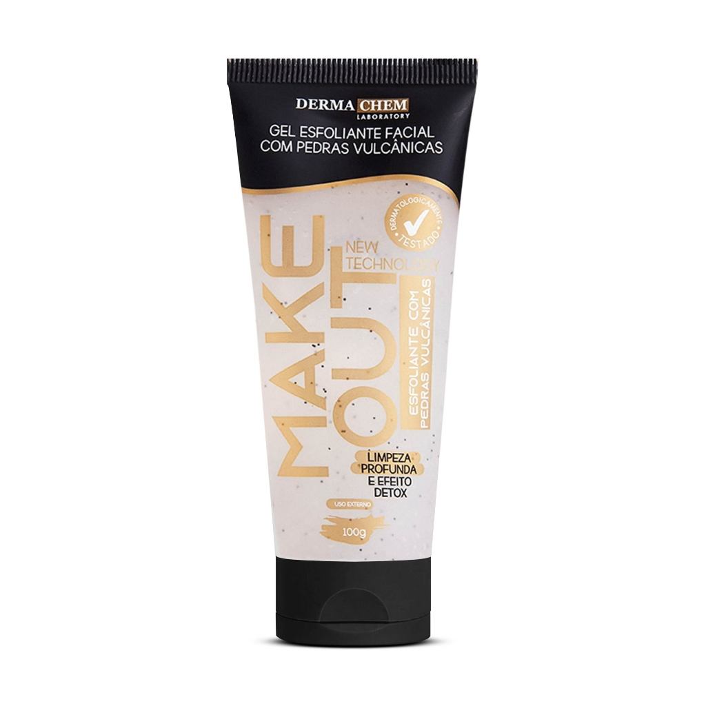 Gel Esfoliante Facial Pedras Vulcânicas 100ml Dermachem