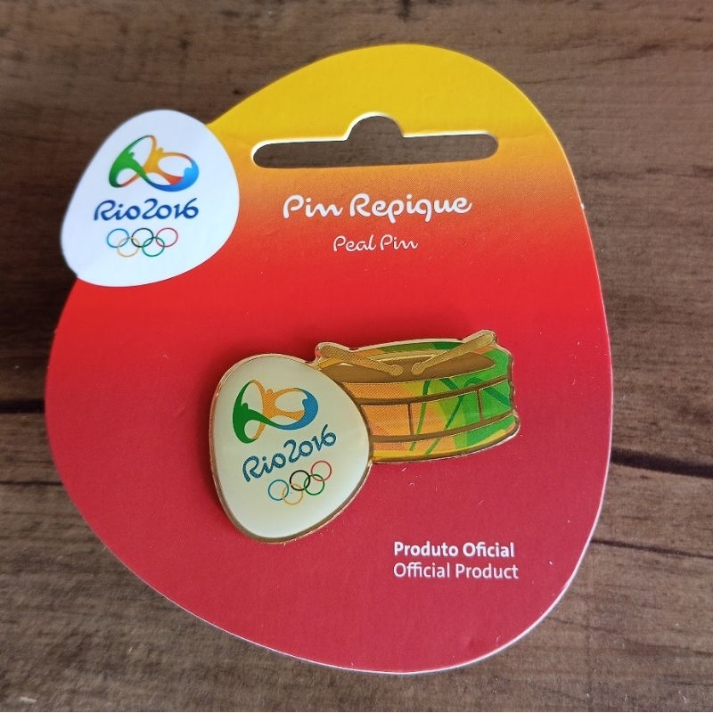Pin Oficial Jogos Olímpicos Rio de Janeiro 2016 - Repique
