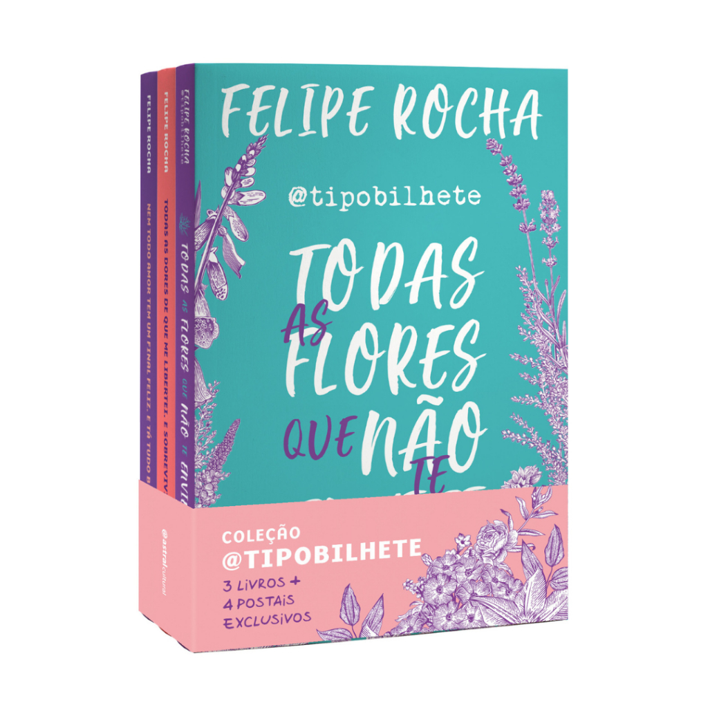 Coleção Tipo Bilhete + Postais Exclusivos - Felipe Rocha