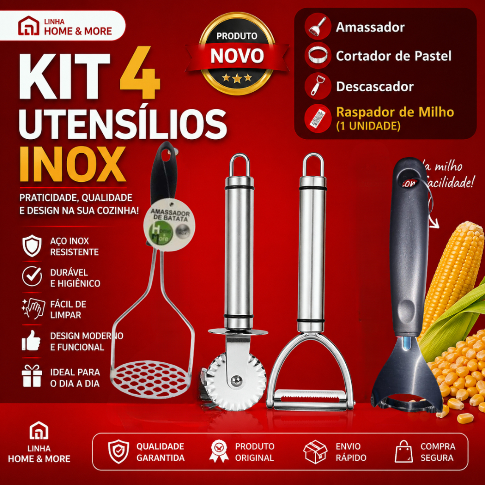 tel+ Descascador e 1 Un dConjuto 4 ox Rortador Pase Raspador de Milho raspador de Milho +CUn In