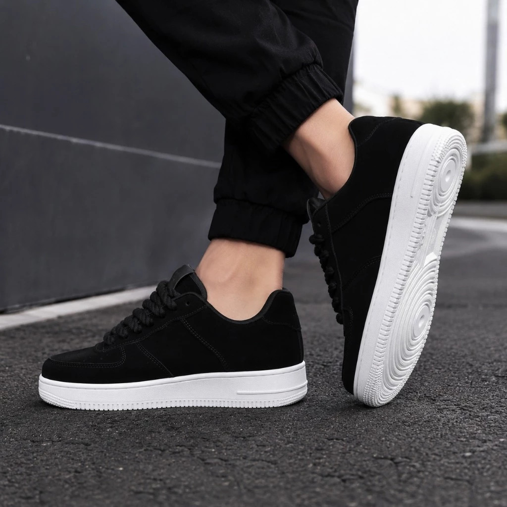 Tênis Streetwear Masculino Camurça Confortável para Academia e Corrida Promoção Do 34 ao 43