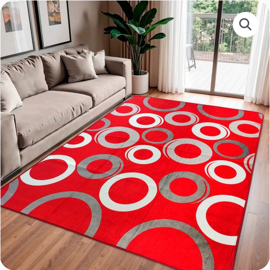 Tapete Moderno Geométrico para Sala e Quarto – Sofisticação e Conforto — imagem 2 de 2