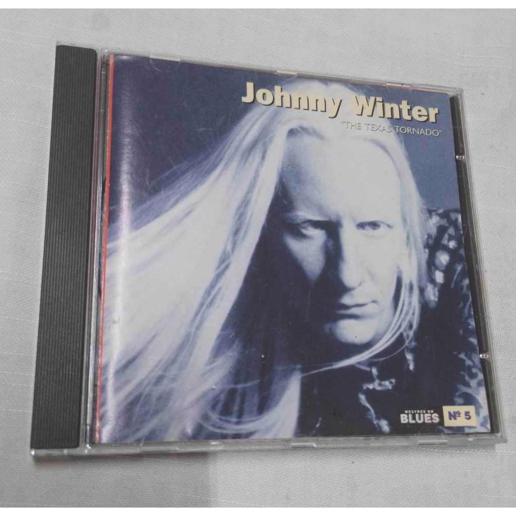 CD Johnny Winter - "The Texas Tornado" - Mestres Do Blues - N° 5 ( 29732 )