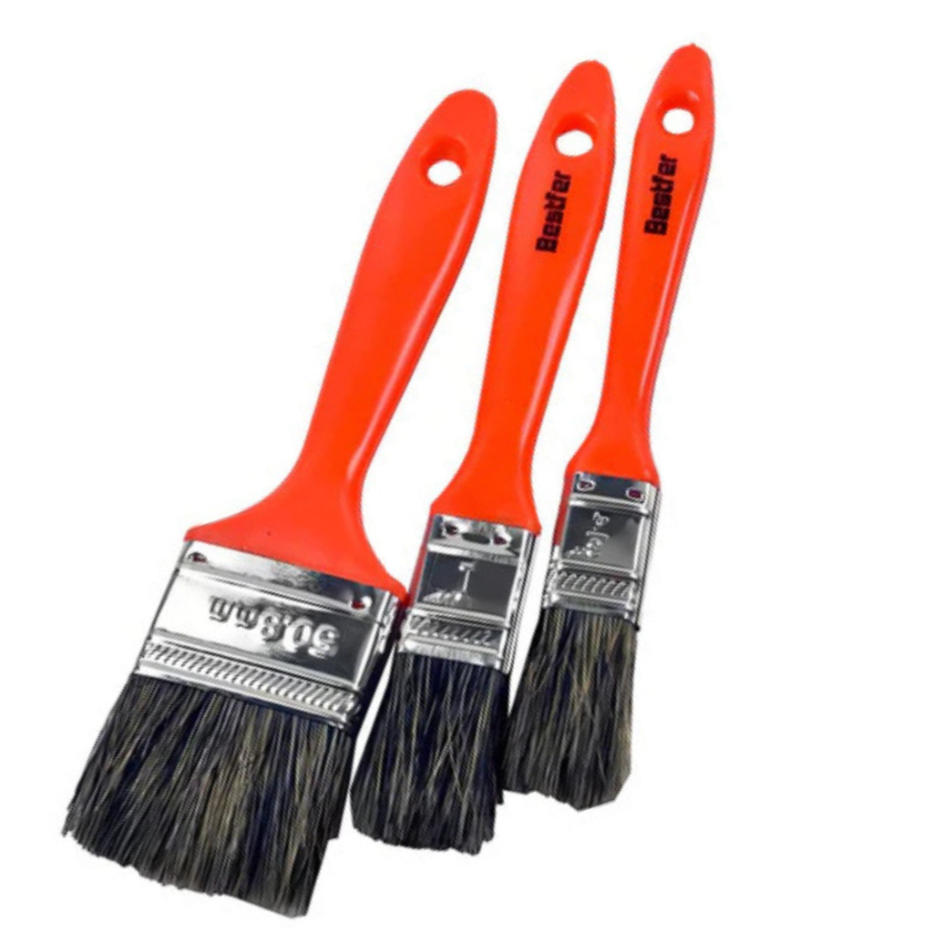 Pincel de Tinta Para Pintura 1/2"/ 1"/ e 2" em Cerdas Qualidade