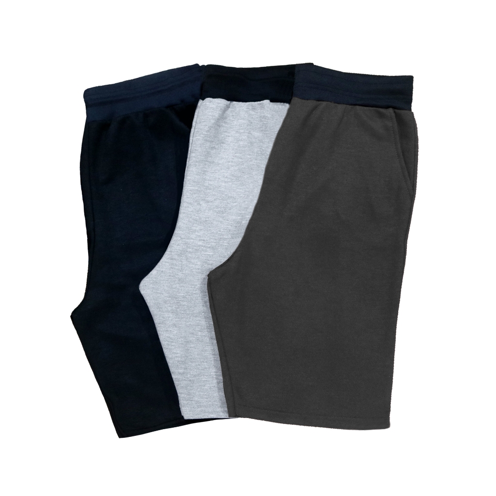 Imagem Kit Bermudas Plus Size Masculinas Moletom Casual