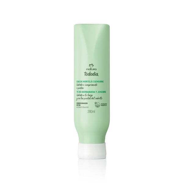 Condicionador Tododia Cha de Hortela e Gengibre Natura 280ml Original Envio Imediato